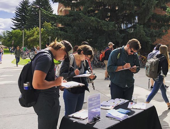 MontPIRG tabling